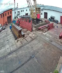 Установка камер видеонаблюдения на производстве